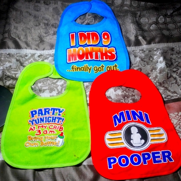 3 pack bibs - Picture 1 of 3